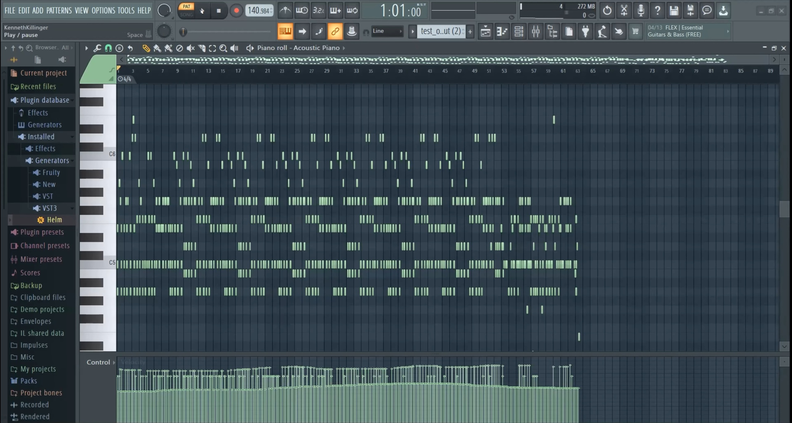 Music Generation Using LSTM Neural Networks